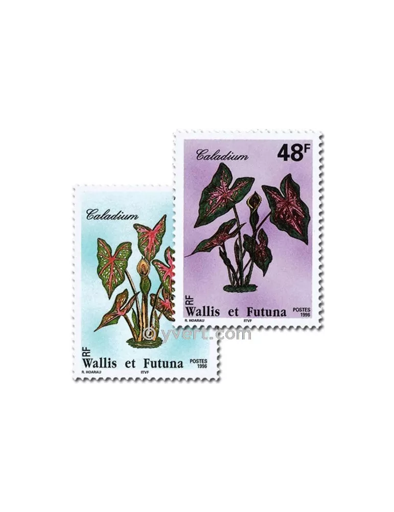 n° 493/494 -  Timbre Wallis et Futuna Poste