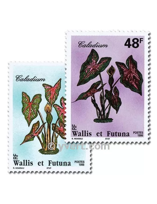 n° 493/494 -  Timbre Wallis et Futuna Poste