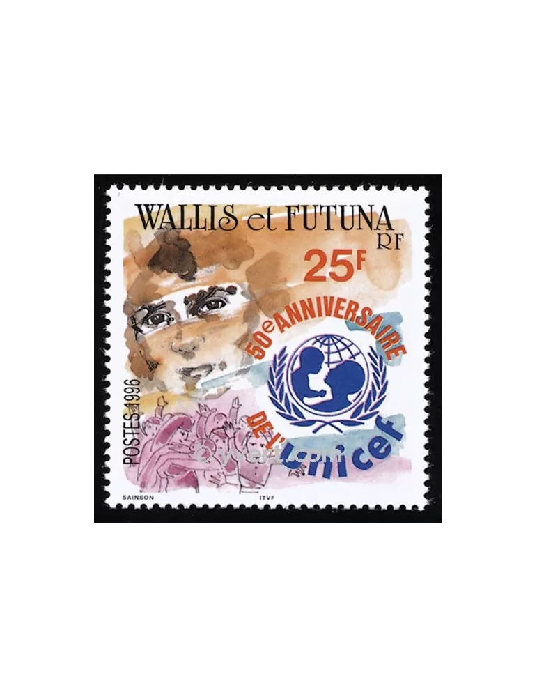 n° 496 -  Timbre Wallis et Futuna Poste