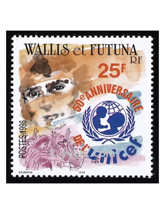 n° 496 -  Timbre Wallis et Futuna Poste