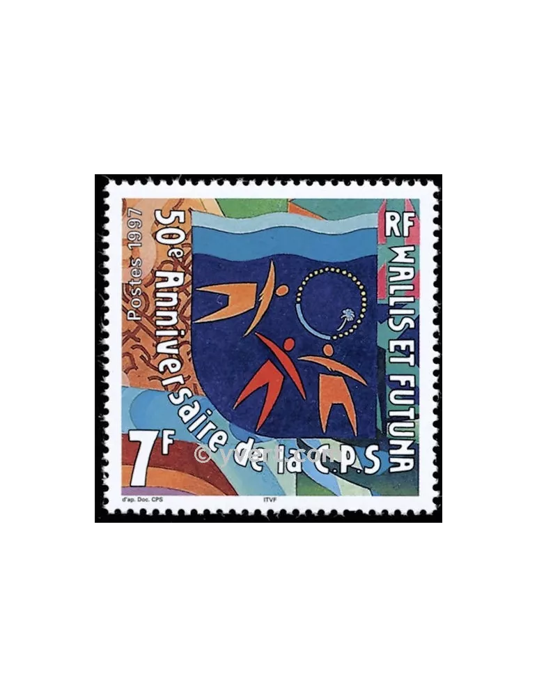 n° 497 -  Timbre Wallis et Futuna Poste