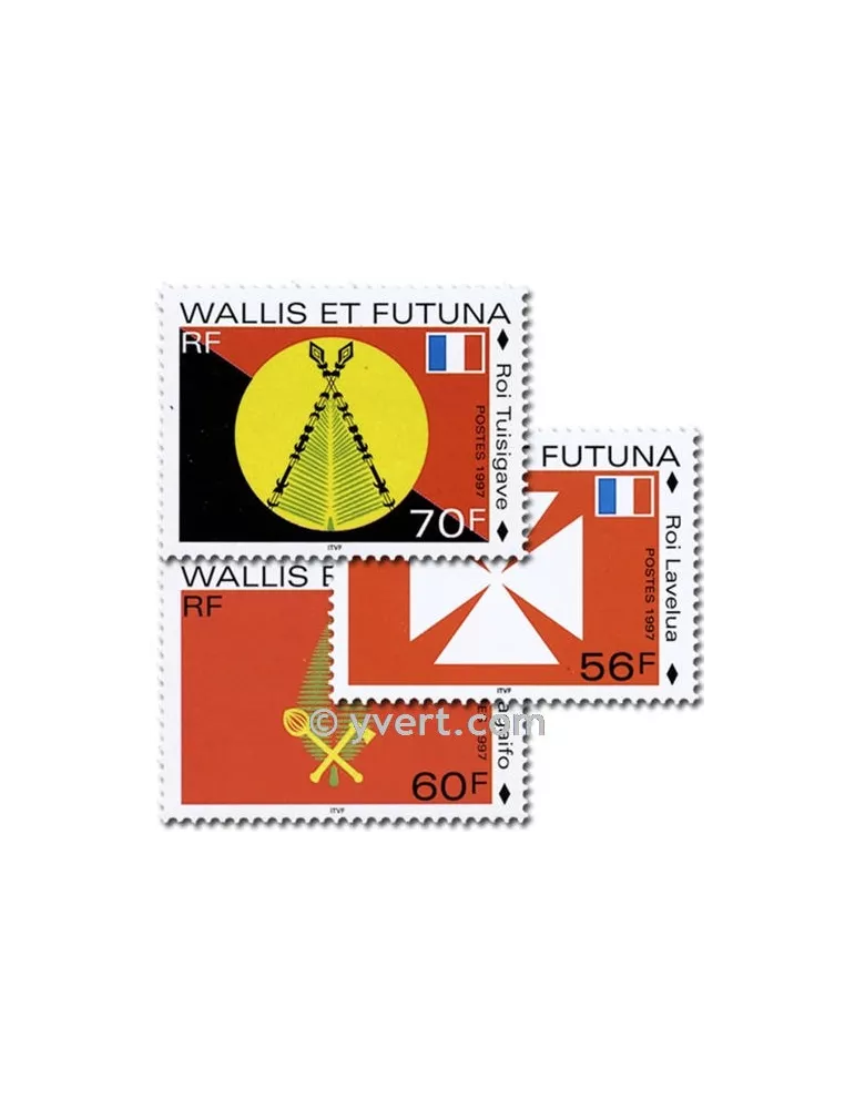 n° 498/500 -  Timbre Wallis et Futuna Poste