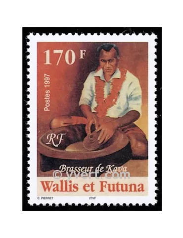 n° 501 -  Timbre Wallis et Futuna Poste 2