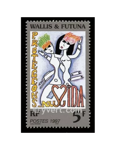 n° 510 -  Timbre Wallis et Futuna Poste 2