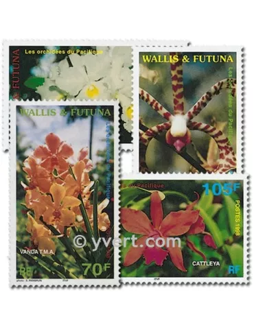 n° 513/516 -  Timbre Wallis et Futuna Poste 2