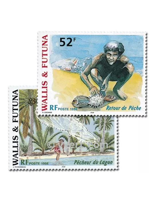 n° 518/519 -  Timbre Wallis et Futuna Poste