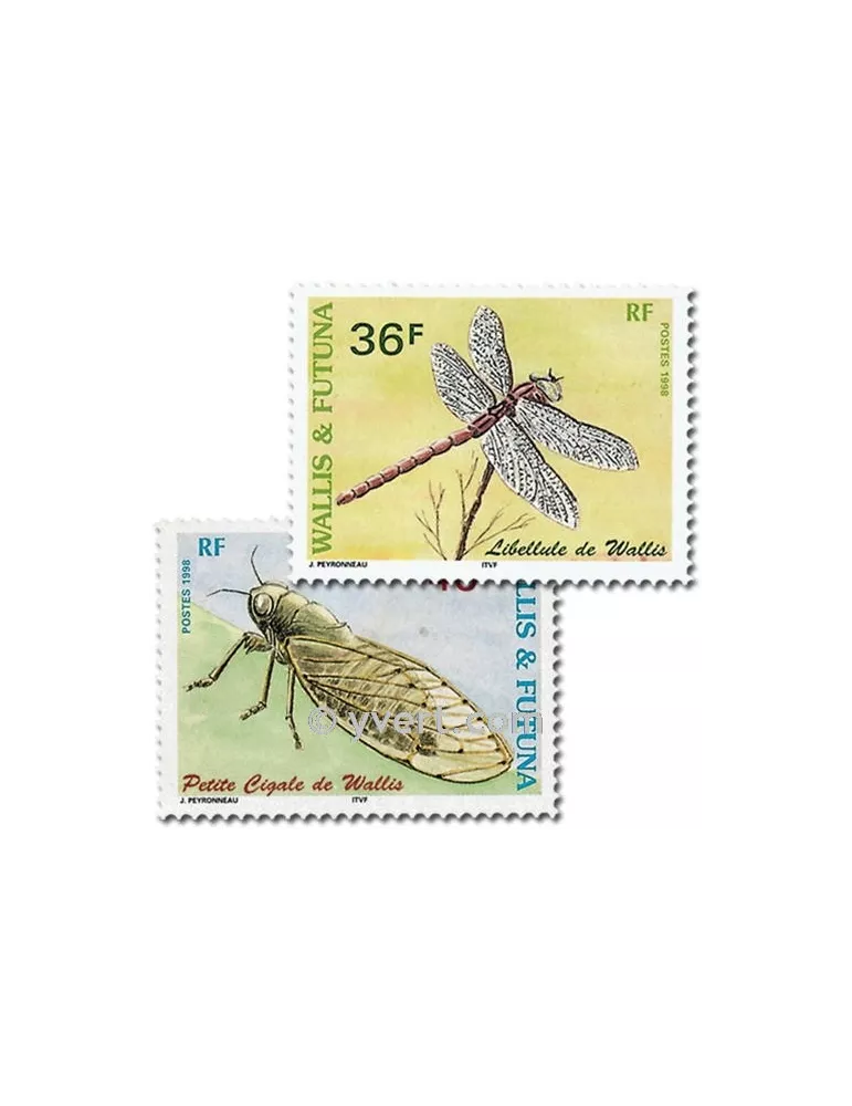 n° 521/522 -  Timbre Wallis et Futuna Poste