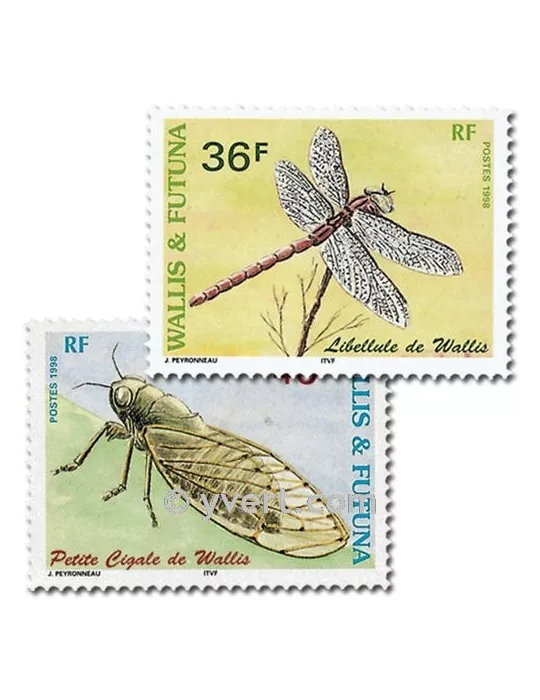 n° 521/522 -  Timbre Wallis et Futuna Poste