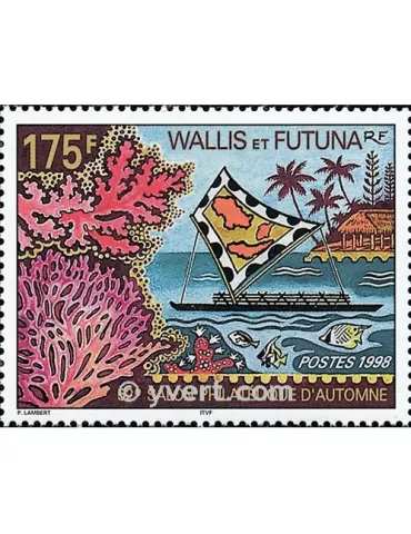 n° 527 -  Timbre Wallis et Futuna Poste 2