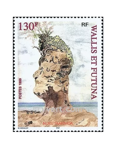 n° 529 -  Timbre Wallis et Futuna Poste 2