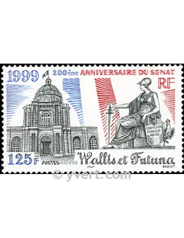 n° 531A -  Timbre Wallis et Futuna Poste 2