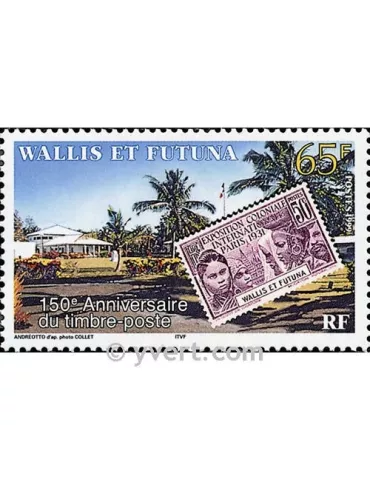 n° 534 -  Timbre Wallis et Futuna Poste 2