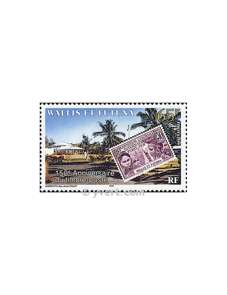 n° 534 -  Timbre Wallis et Futuna Poste