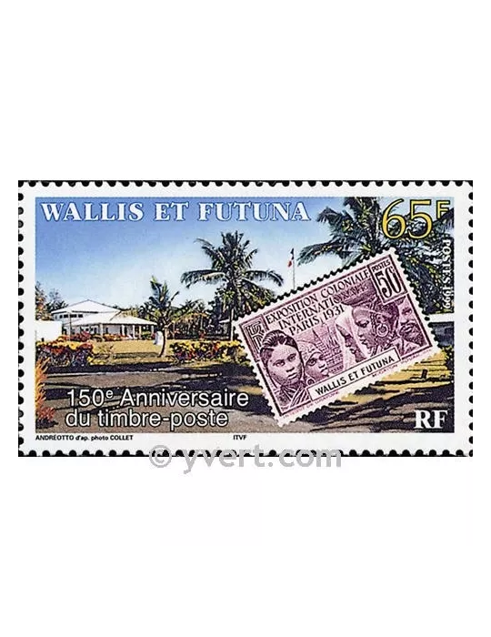 n° 534 -  Timbre Wallis et Futuna Poste
