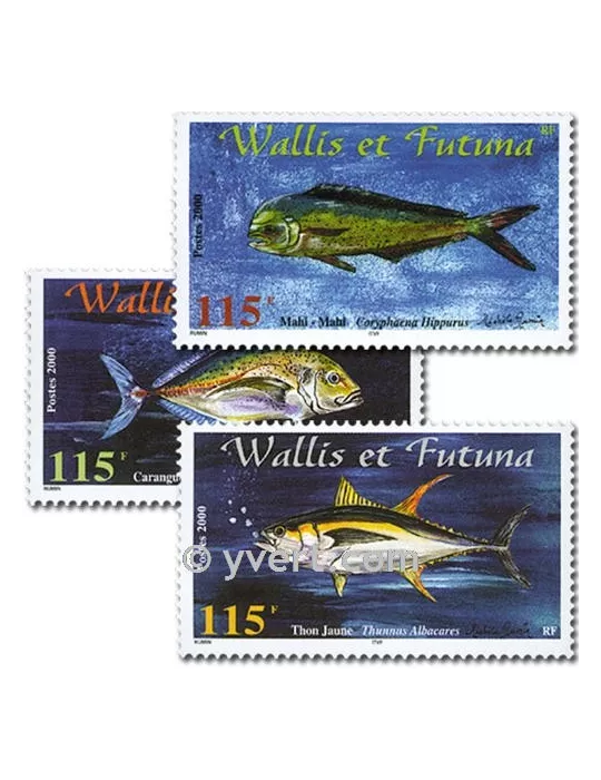 n° 543/545 -  Timbre Wallis et Futuna Poste