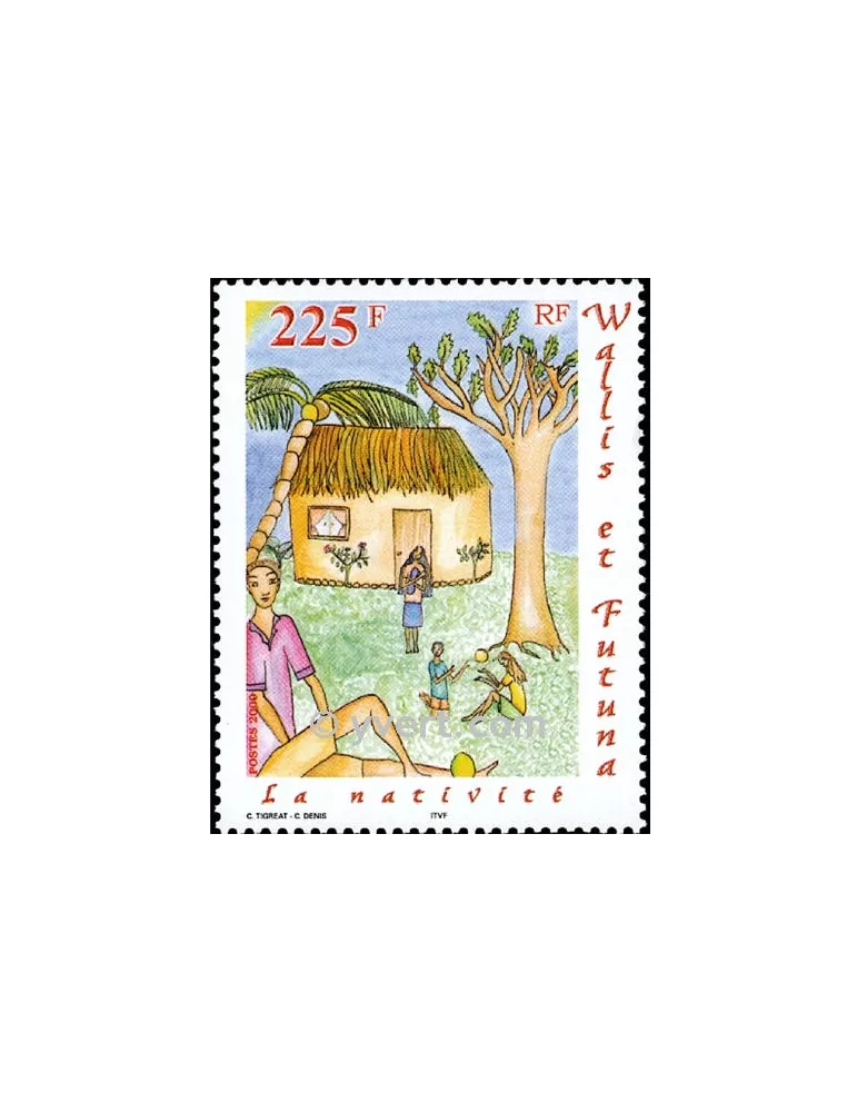 n° 547 -  Timbre Wallis et Futuna Poste