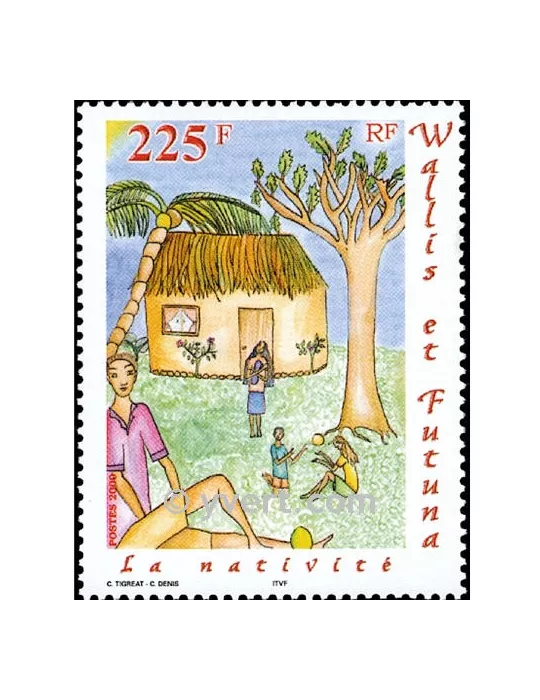 n° 547 -  Timbre Wallis et Futuna Poste