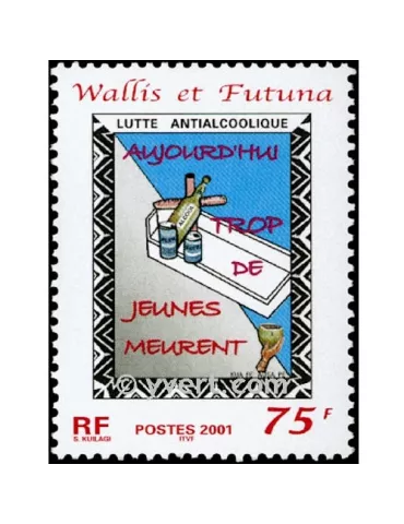 n° 549 -  Timbre Wallis et Futuna Poste 2
