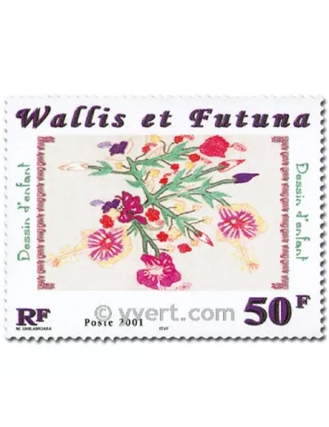 n° 550/553 -  Timbre Wallis et Futuna Poste 2