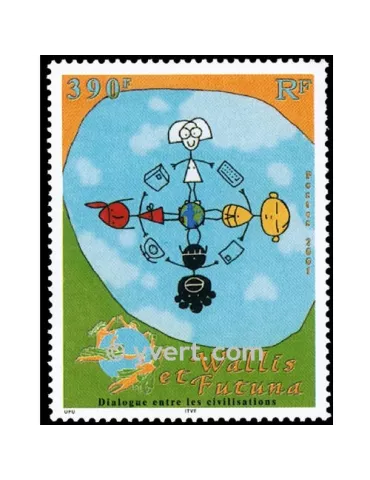 n° 559 -  Timbre Wallis et Futuna Poste 2