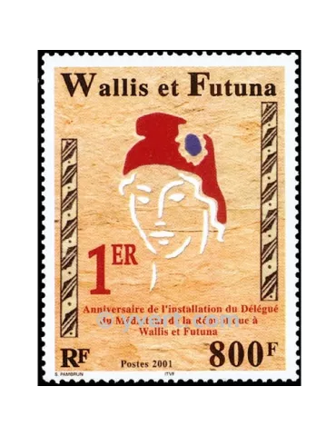 n° 560 -  Timbre Wallis et Futuna Poste 2