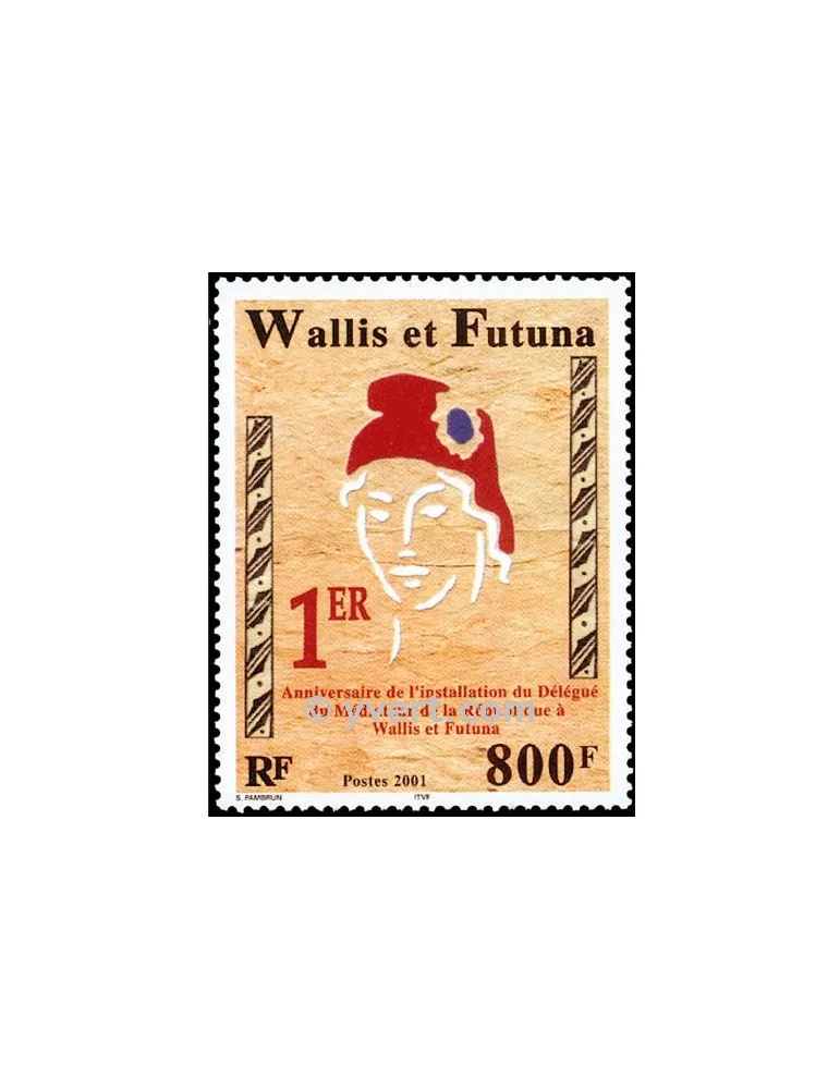 n° 560 -  Timbre Wallis et Futuna Poste