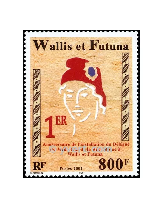 n° 560 -  Timbre Wallis et Futuna Poste