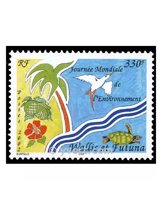 n° 570 -  Timbre Wallis et Futuna Poste