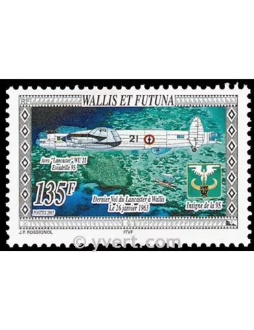 n° 588 -  Timbre Wallis et Futuna Poste 2