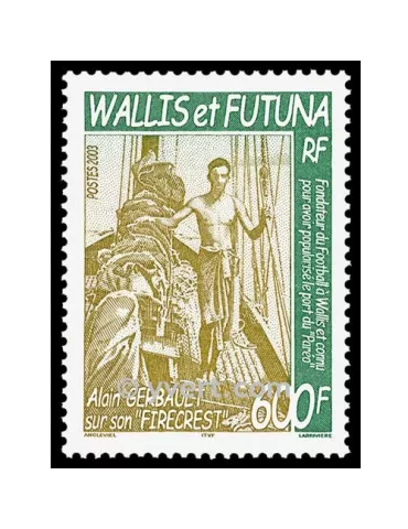 n° 591 -  Timbre Wallis et Futuna Poste 2