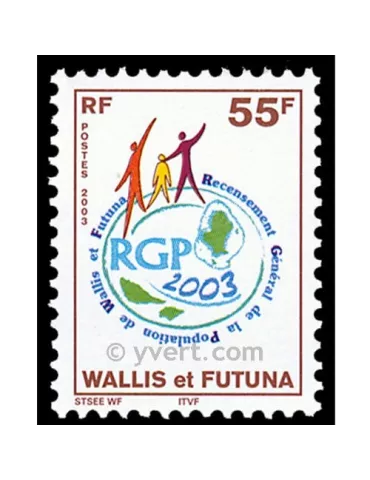 n° 602 -  Timbre Wallis et Futuna Poste 2
