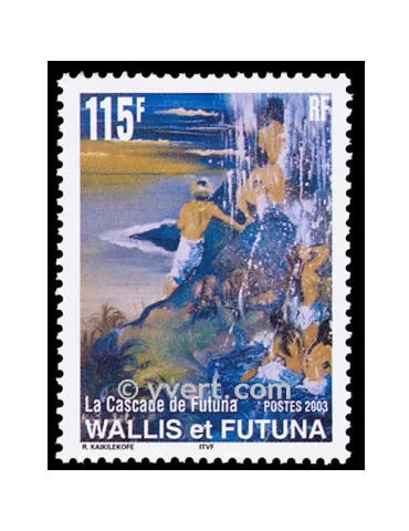 n° 604 -  Timbre Wallis et Futuna Poste 2