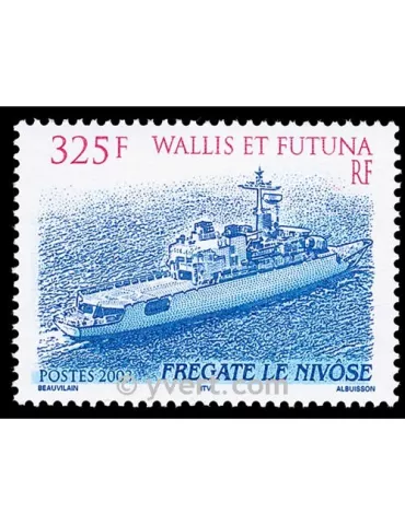 n° 609 -  Timbre Wallis et Futuna Poste 2