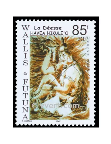 n° 614 -  Timbre Wallis et Futuna Poste 2