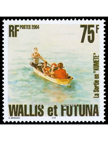 n° 615 -  Timbre Wallis et Futuna Poste 2