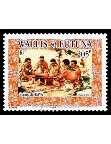 n° 617 -  Timbre Wallis et Futuna Poste 2