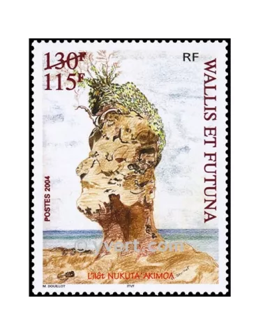 n° 627 -  Timbre Wallis et Futuna Poste 2