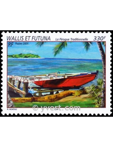 n° 632 -  Timbre Wallis et Futuna Poste 2