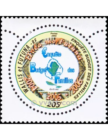 n° 634 -  Timbre Wallis et Futuna Poste 2