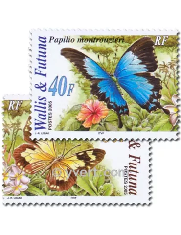 n° 641/642 -  Timbre Wallis et Futuna Poste 2