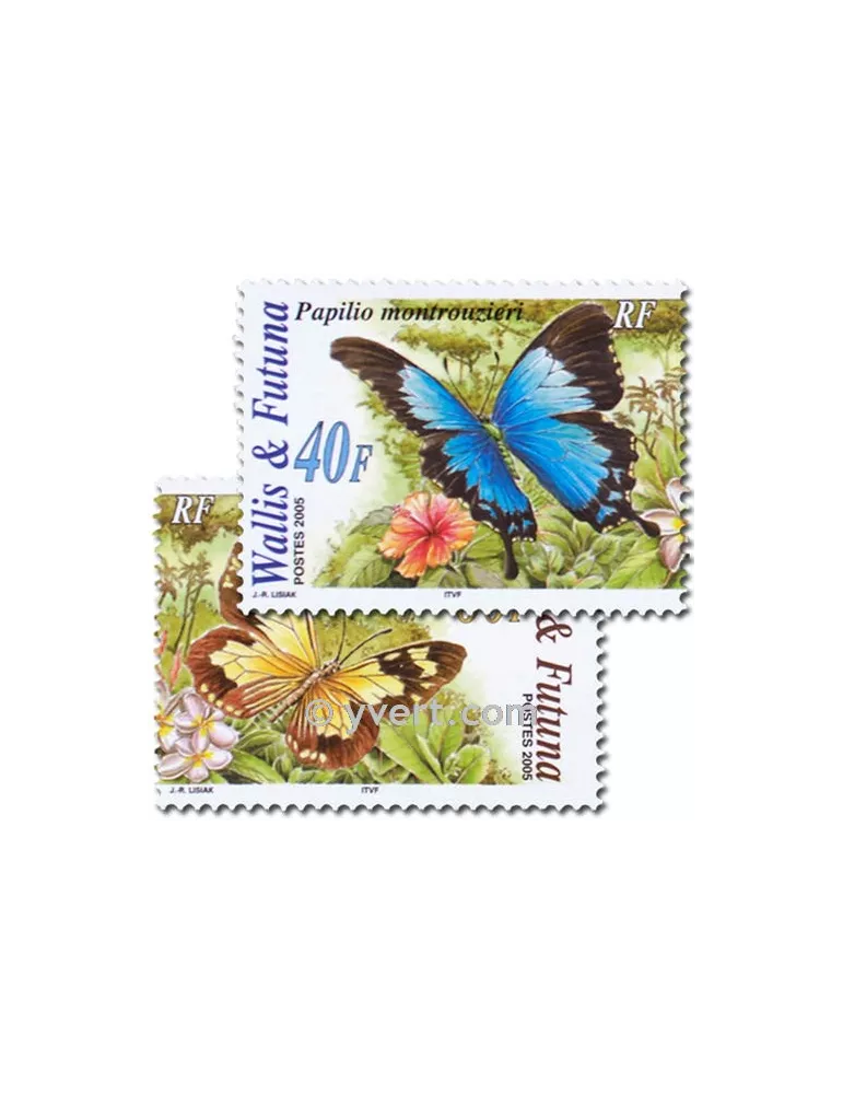 n° 641/642 -  Timbre Wallis et Futuna Poste