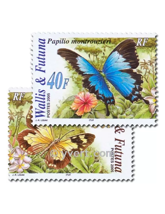 n° 641/642 -  Timbre Wallis et Futuna Poste