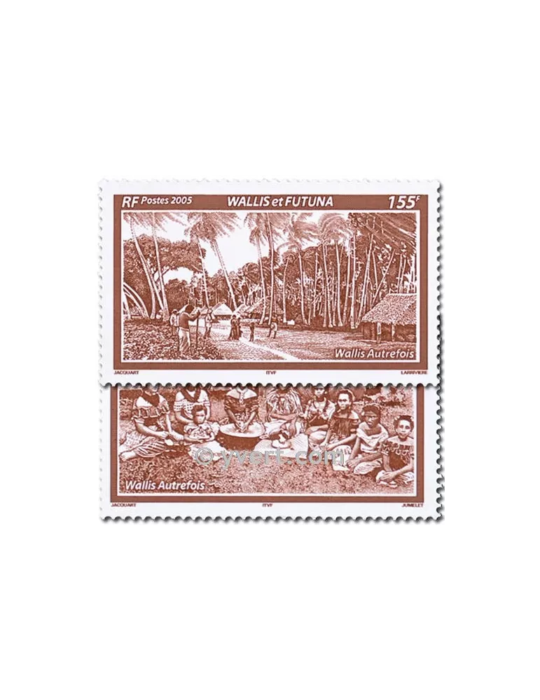n° 643/644 -  Timbre Wallis et Futuna Poste