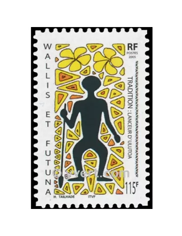 n° 645 -  Timbre Wallis et Futuna Poste 2
