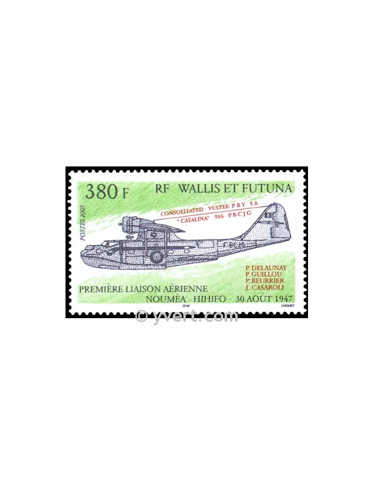 n° 646 -  Timbre Wallis et Futuna Poste
