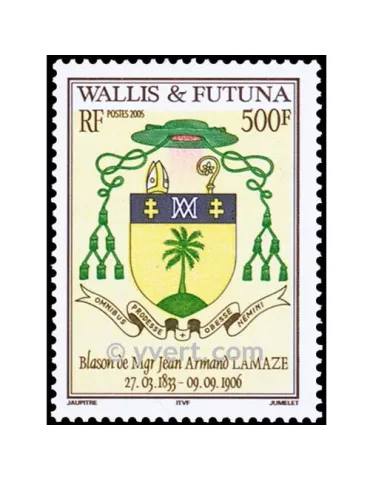 n° 647 -  Timbre Wallis et Futuna Poste 2