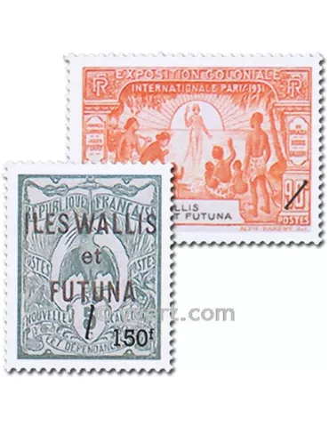 n° 649/650 -  Timbre Wallis et Futuna Poste 2