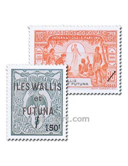 n° 649/650 -  Timbre Wallis et Futuna Poste