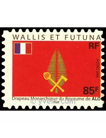 n° 652 -  Timbre Wallis et Futuna Poste 2