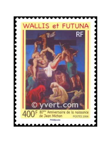 n° 655 -  Timbre Wallis et Futuna Poste 2